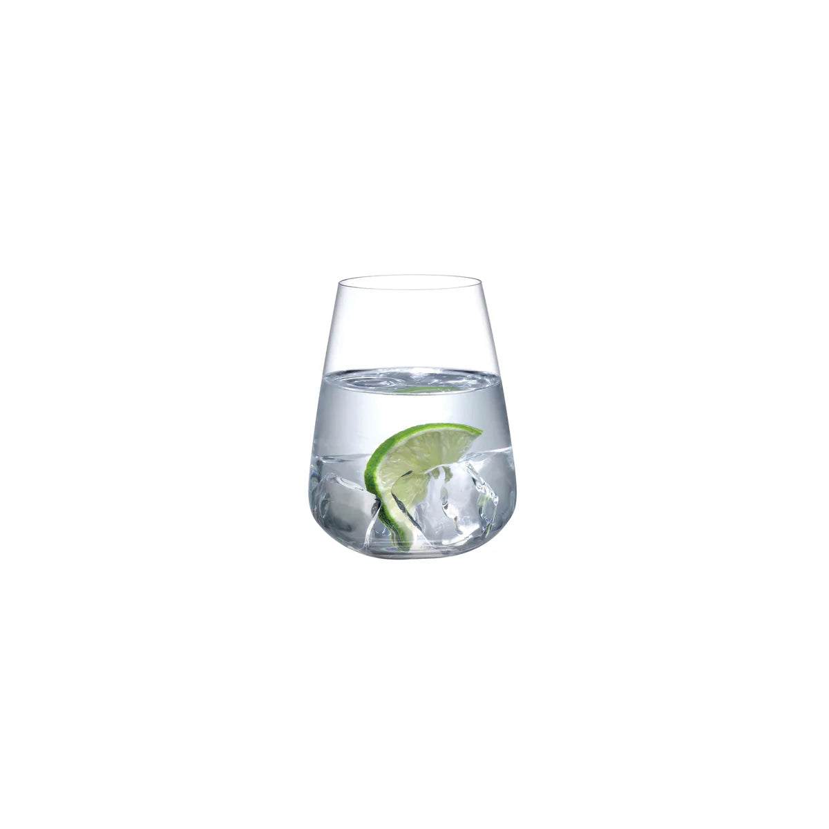 Set of 2 Crystal Stemless Wine