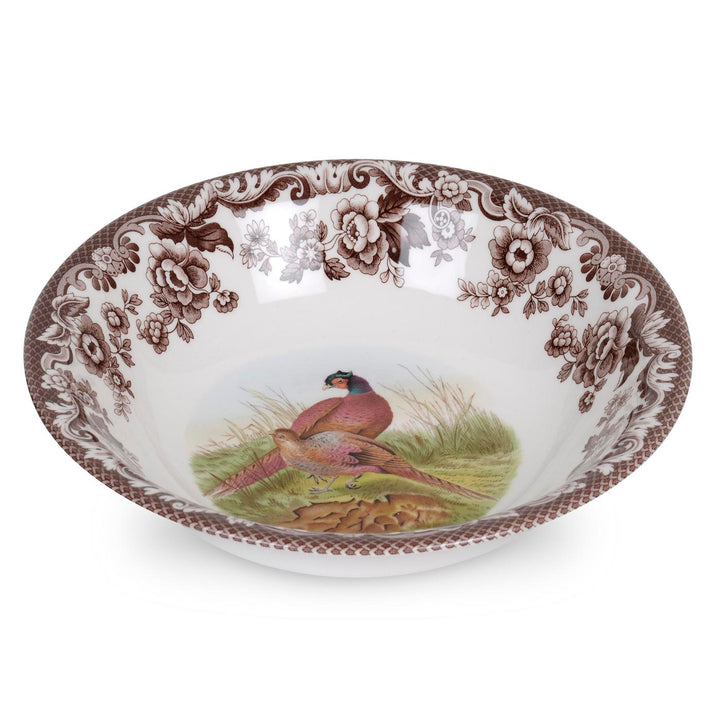 Pheasant Motif Woodland Bowl