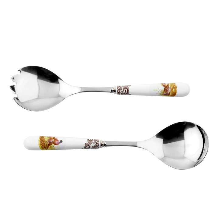 Woodland Salad Servers