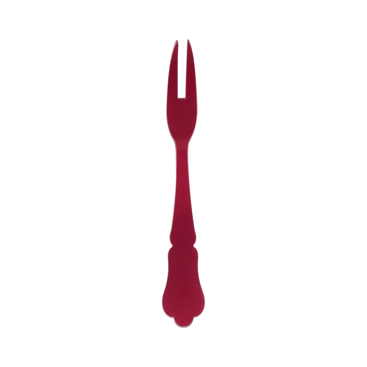 Red Cocktail Fork