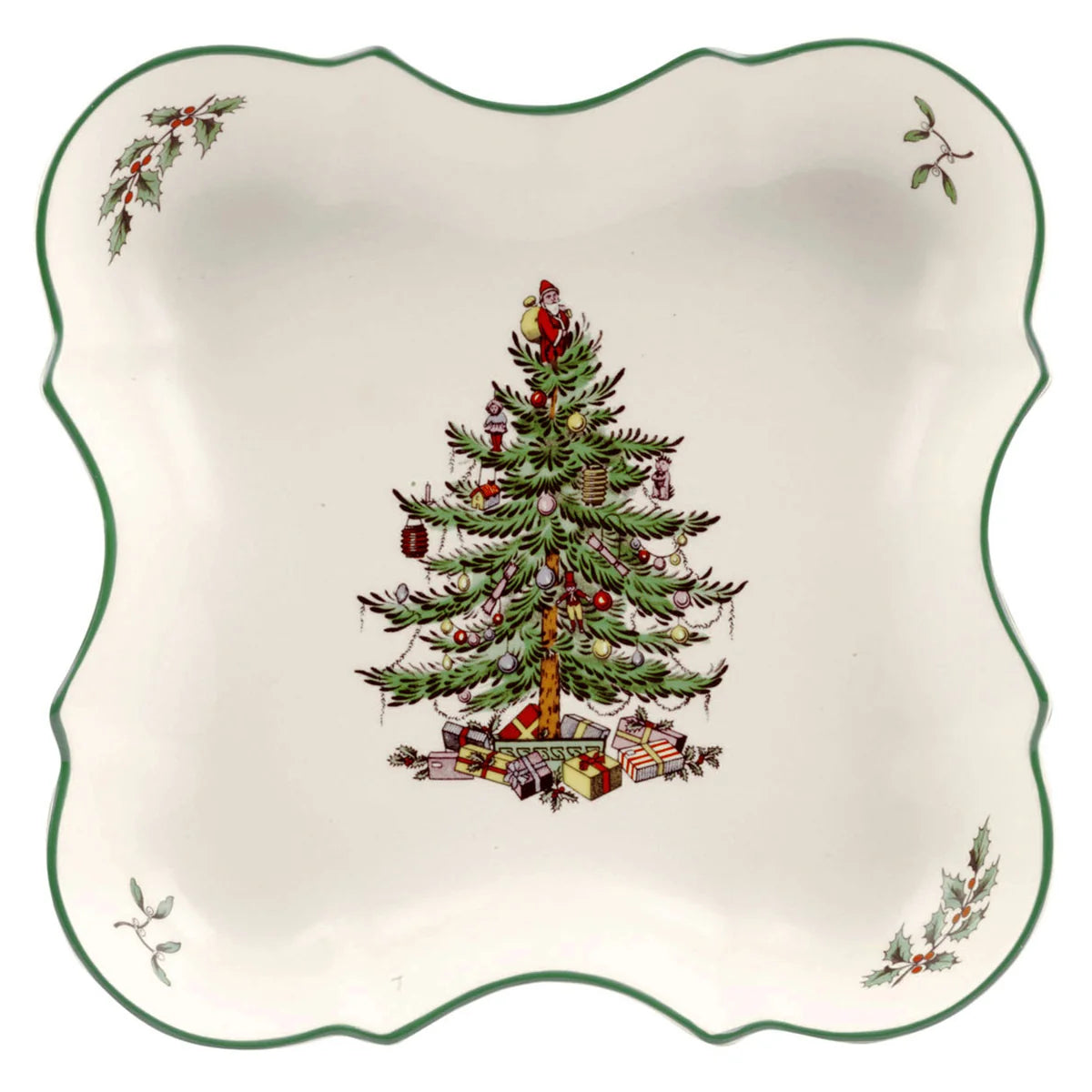 Christmas Tree Devonia Tray