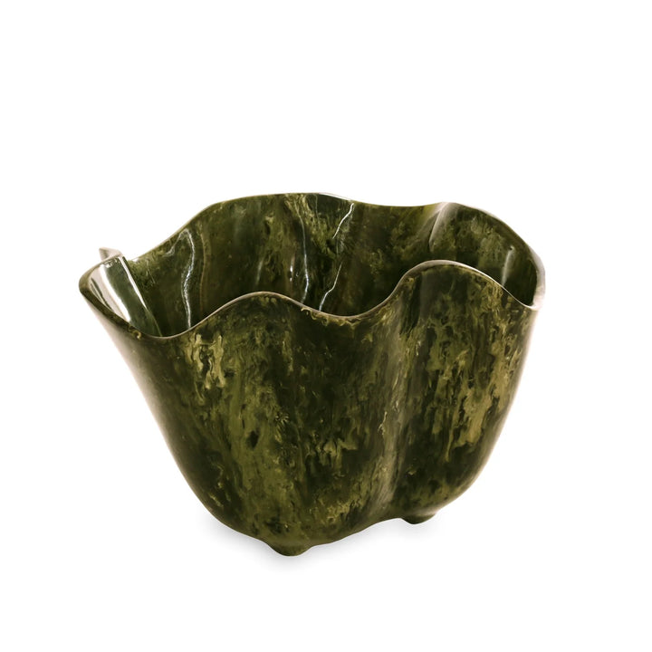 Resin Malachite Ice Bucket