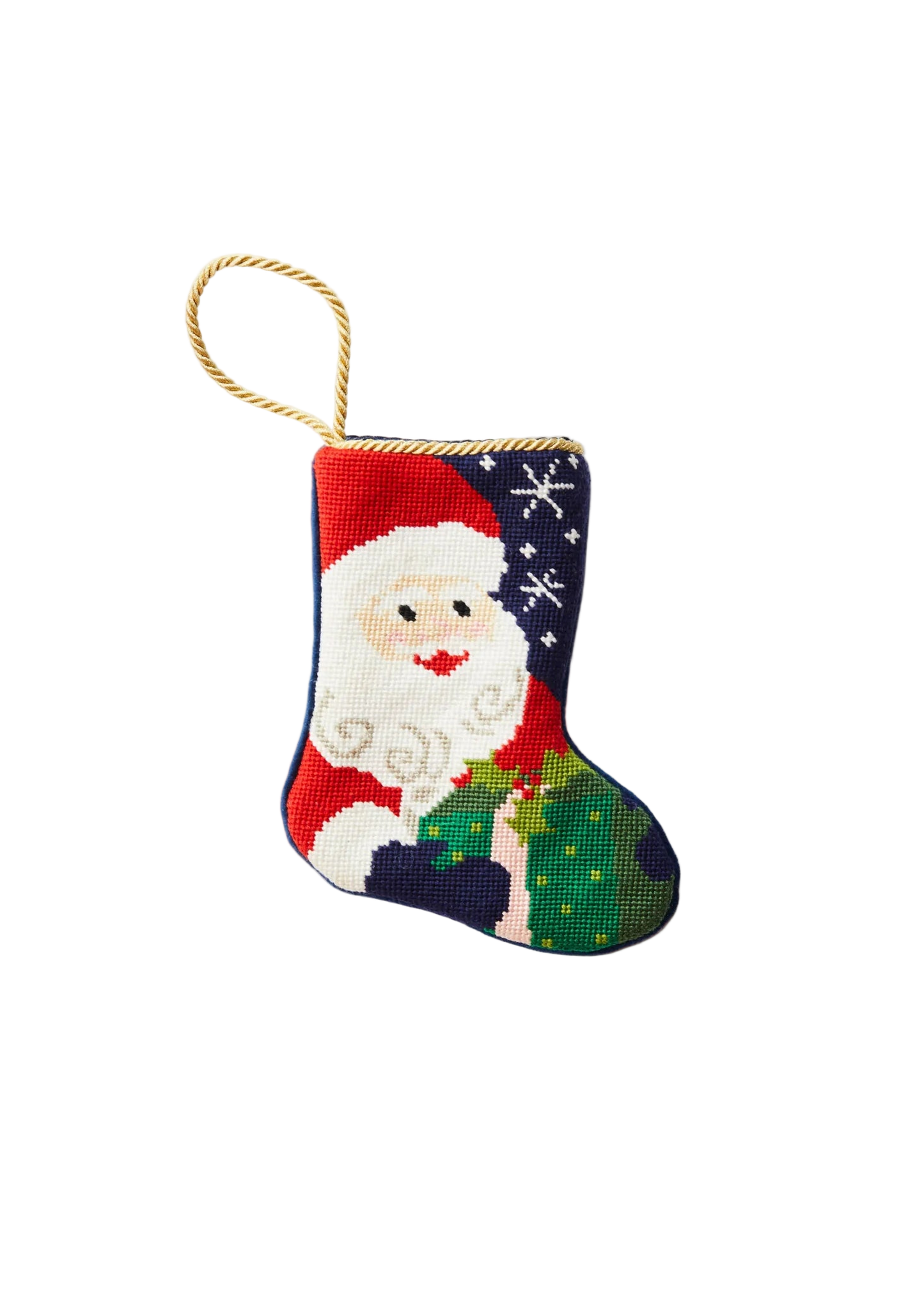 Ho! Ho! Ho! Santa Bauble Stocking
