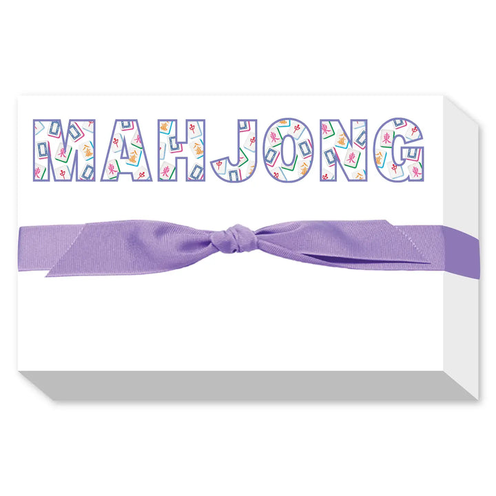Mahjong Big & Bold Notepad