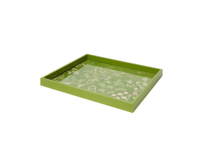 Chinoiserie Tray Green