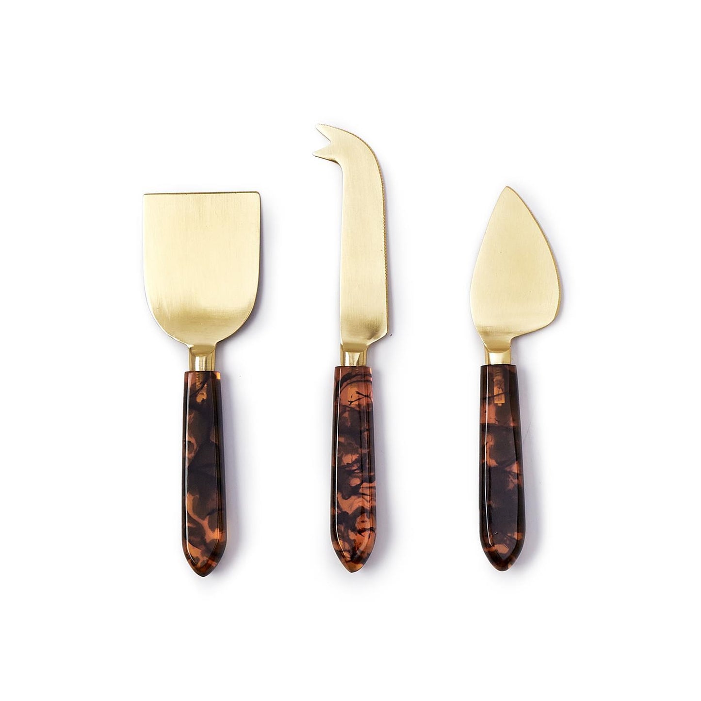 Tortoise Cheese Knife Set