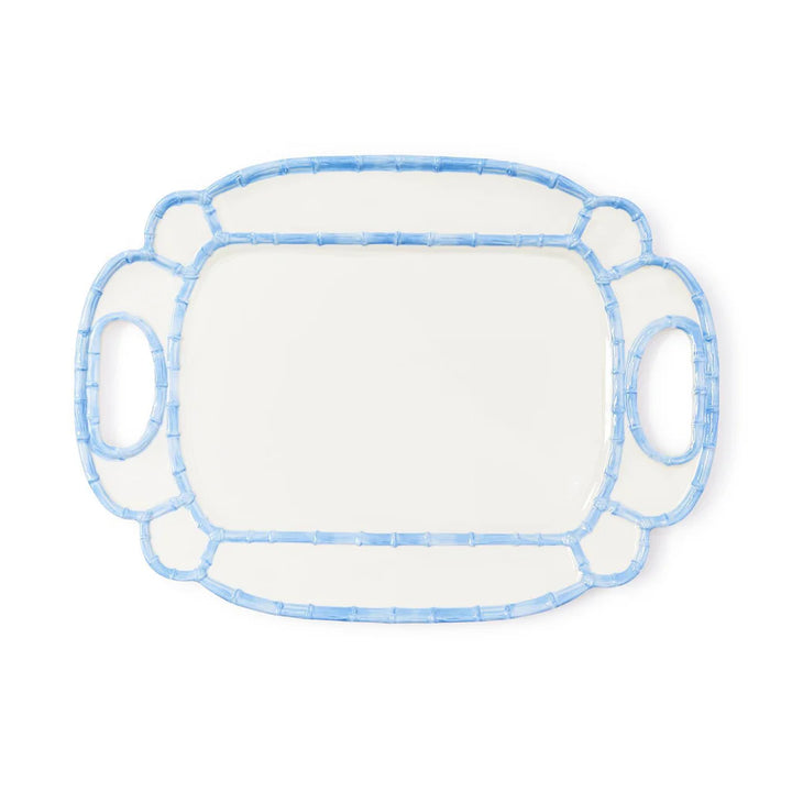 Blue & White Melamine Platter