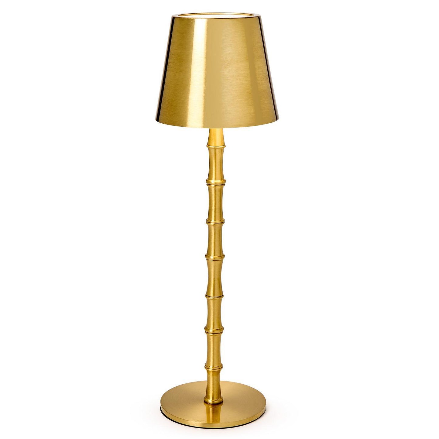 Gold Bamboo Table Lamp