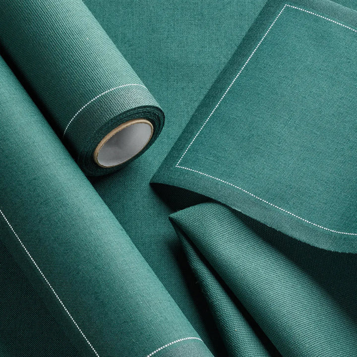 Green Roll of Reusable Cocktail Napkins