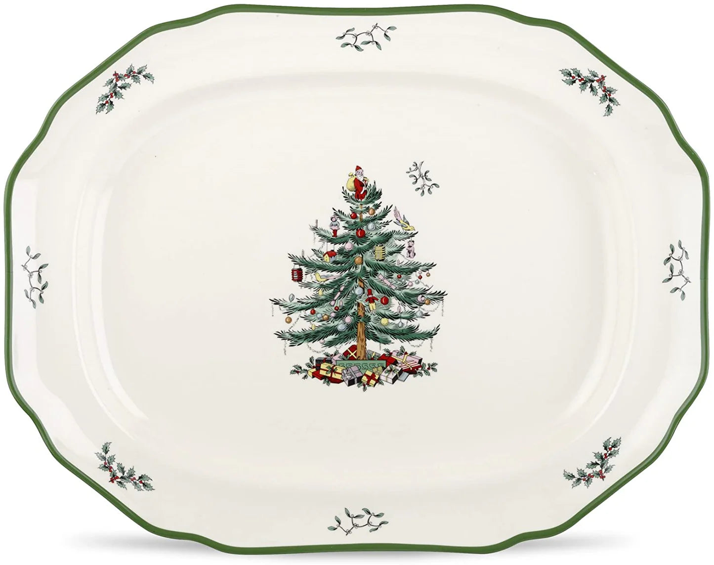 Christmas Tree Sculpted Platter