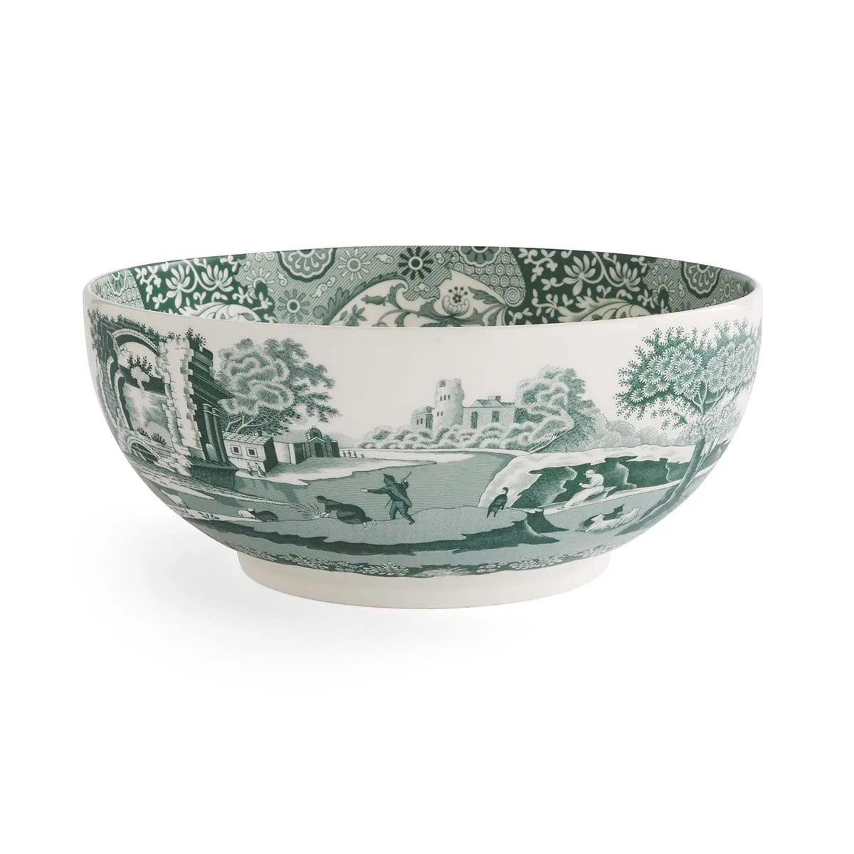 Green Italian Serving Bowl