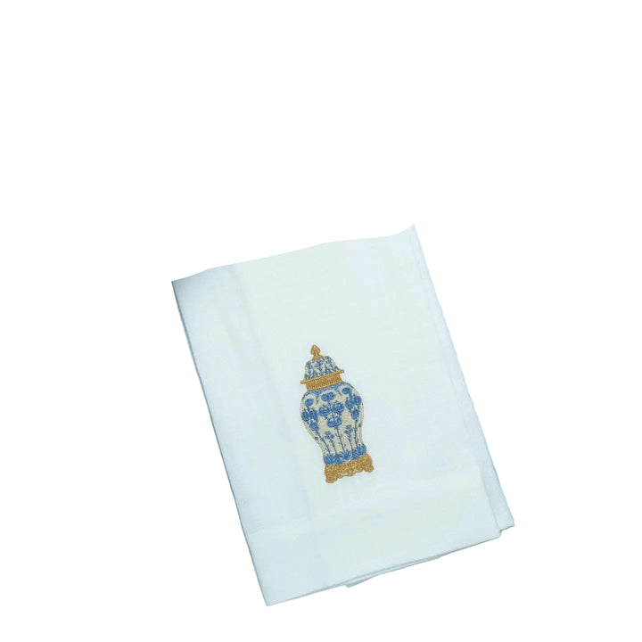 Chinoiserie Jar Towel