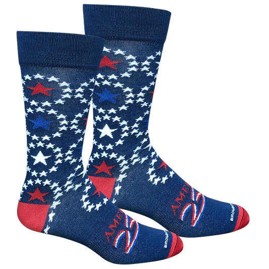 America 250 Navy Socks