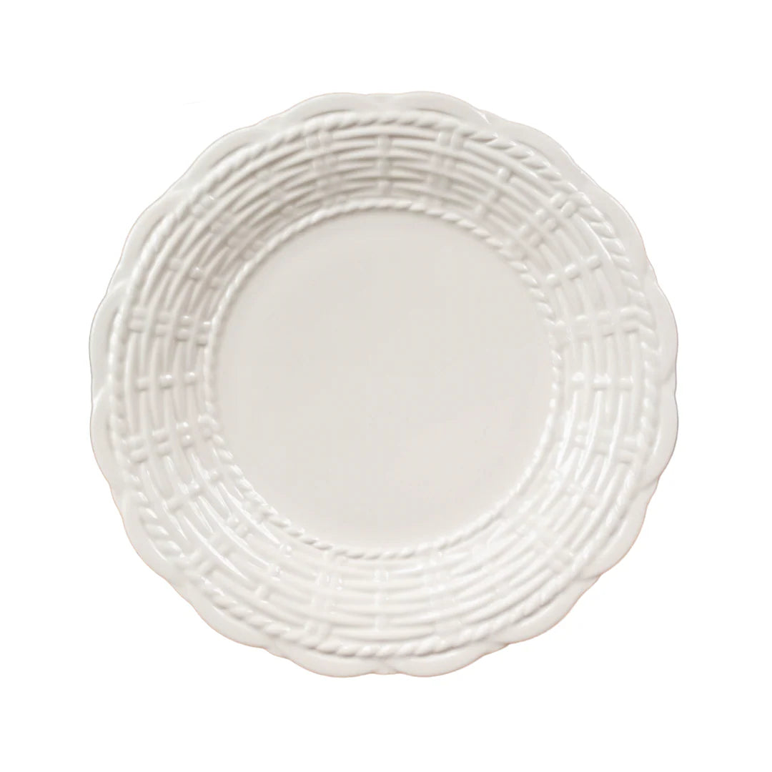 English Creme Basket Jubilee Salad Plate
