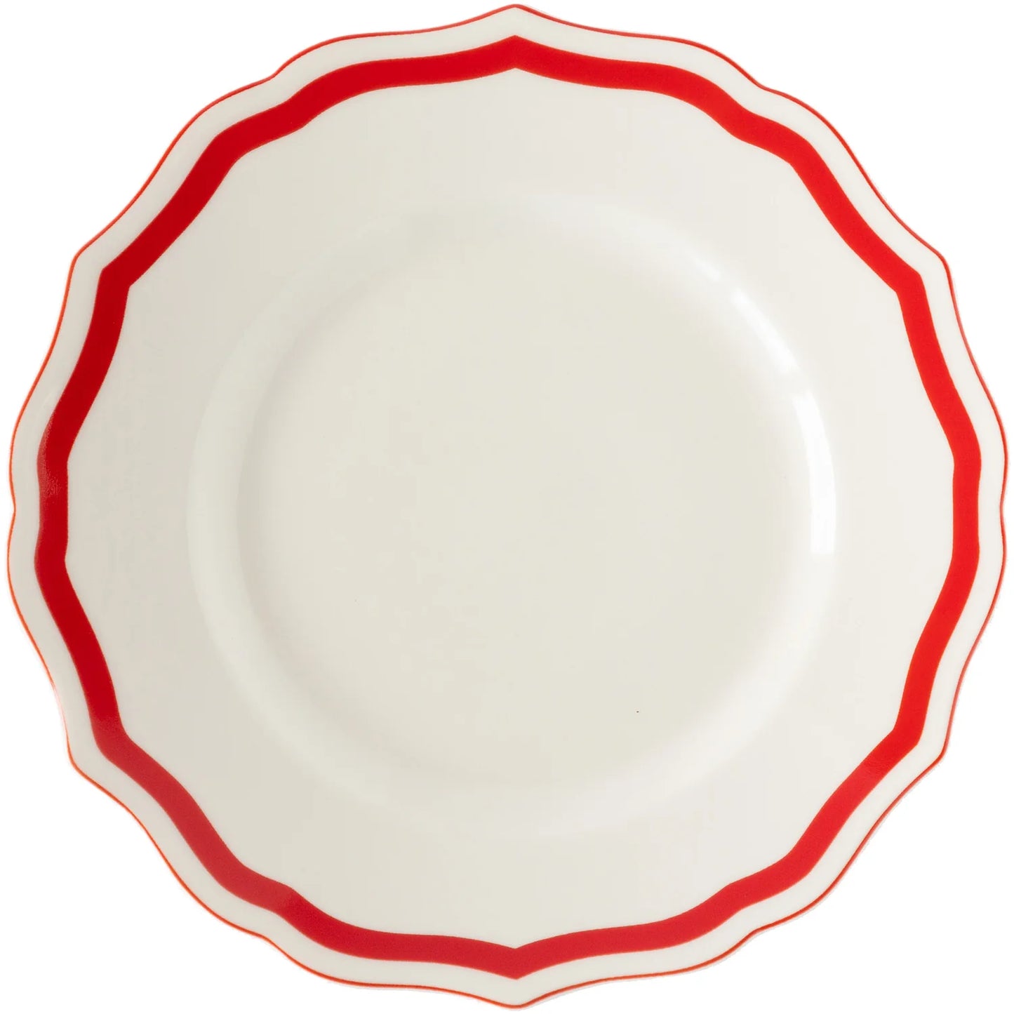 Red Dinner Plate