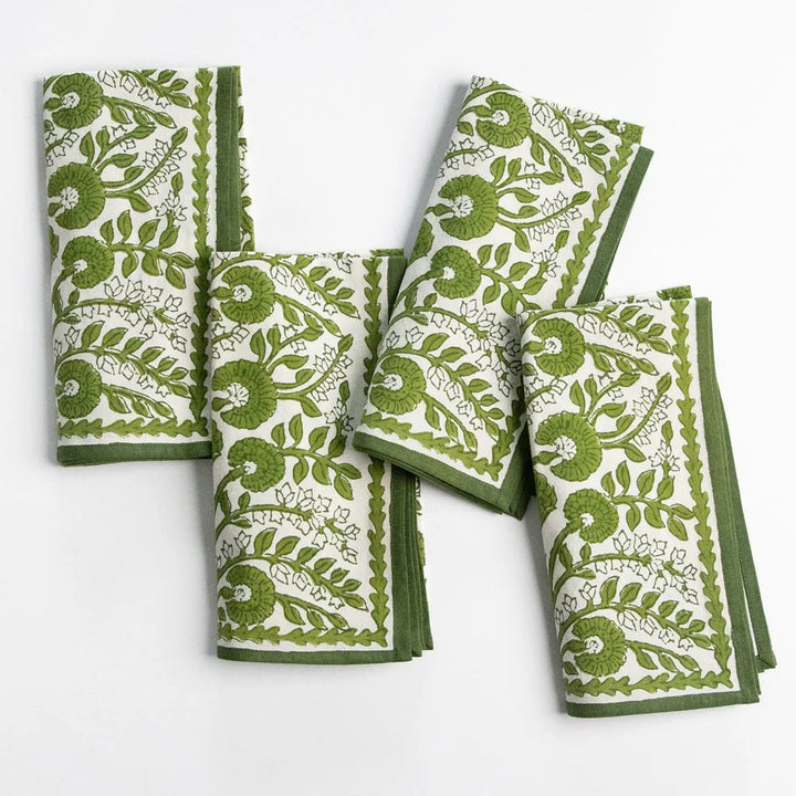 Cactus Flower Lettuce Napkins