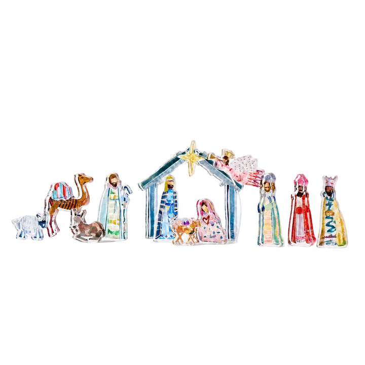 Large Collected Nativity Scene