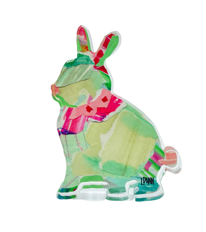 Green Sitting Bunny