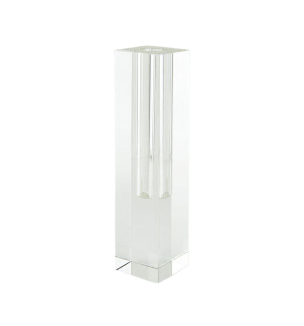 Tall Crystal Budvase