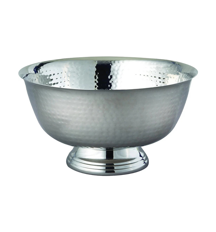 Hammered Punch Bowl