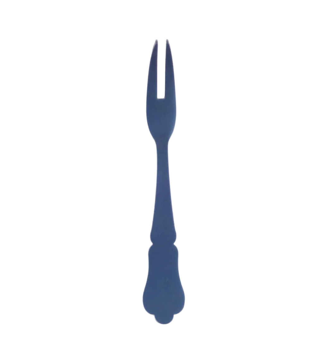 Steel Blue Cocktail Fork