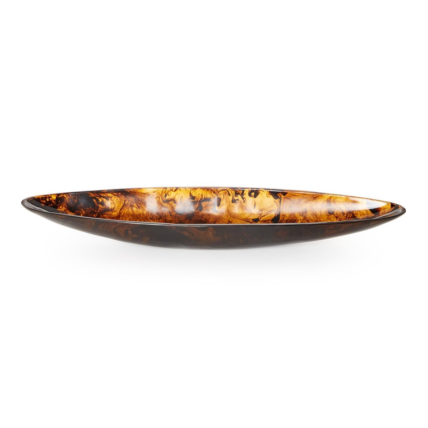 Marbleized Ellipse Bowl