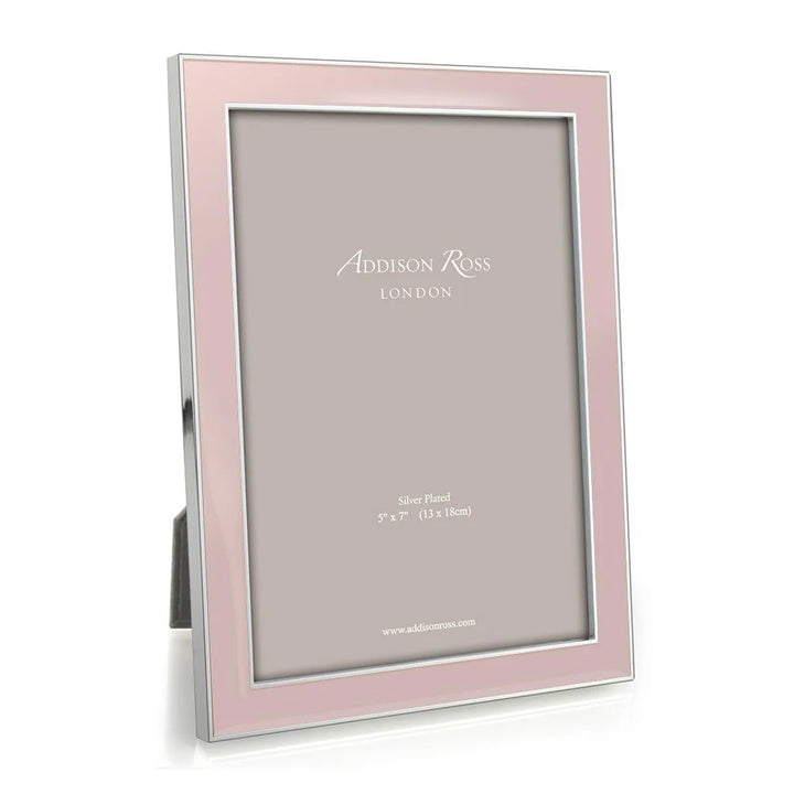 4 X 6 Light Pink & Silver Plated Frame