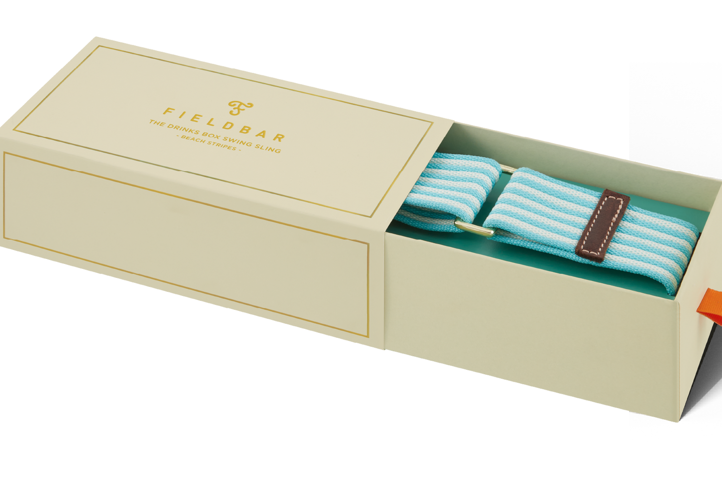 Beach Stripe Drinks Box Swing Sling