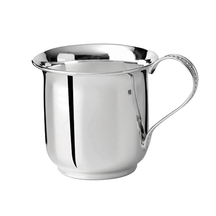 Sterling Beaded Handle Baby Cup
