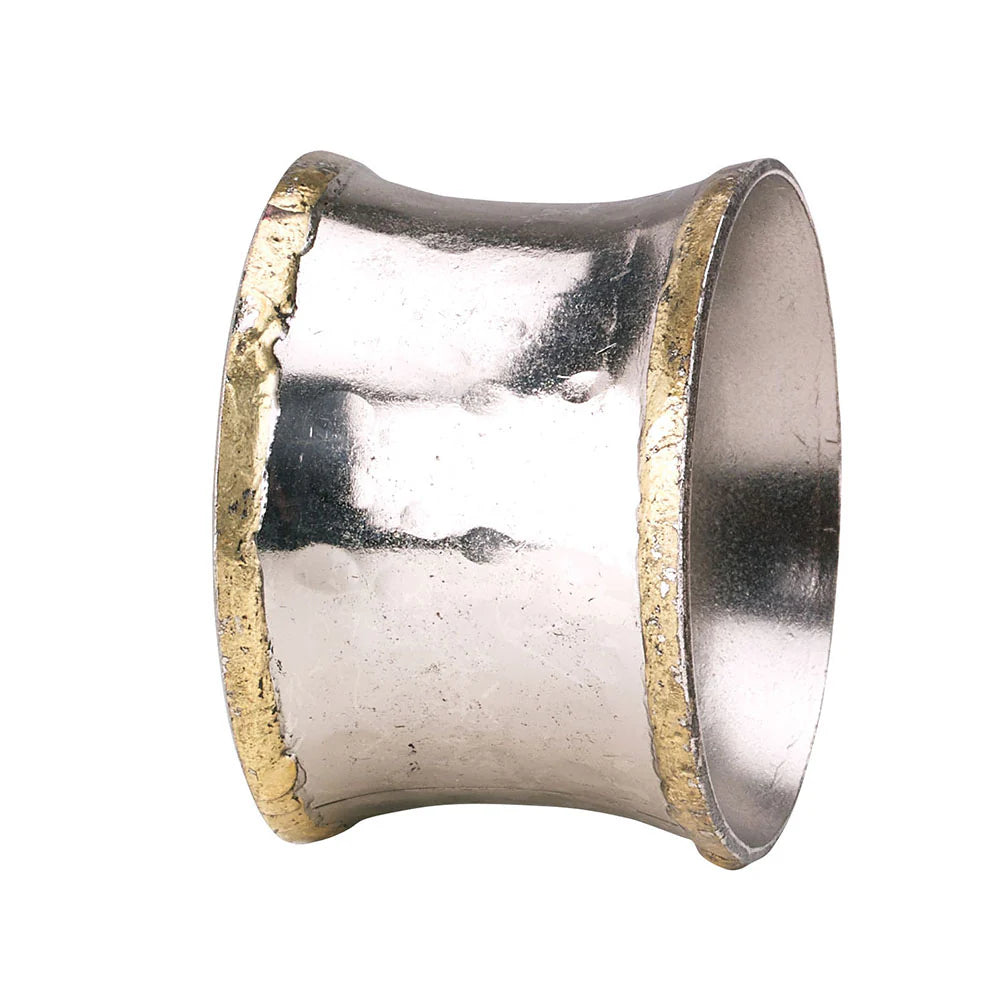 Concave Metallic Napkin Rings