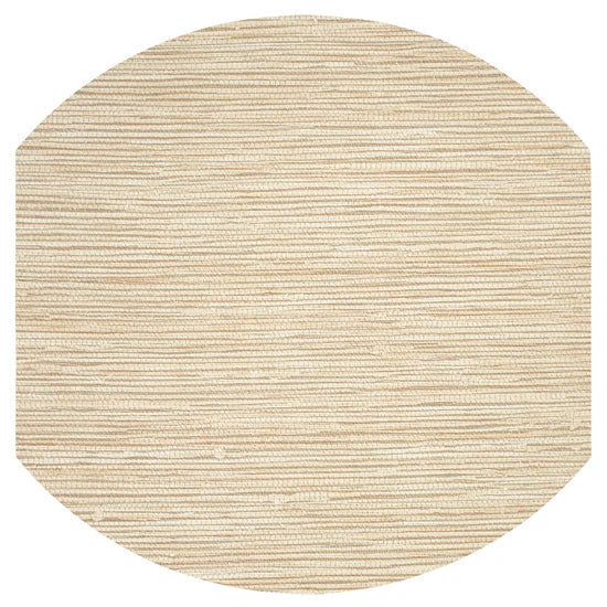 Grasscloth Latte Elliptical Placemats