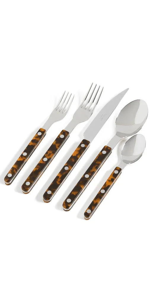 Bistrot Tortoise Five Piece Place Setting