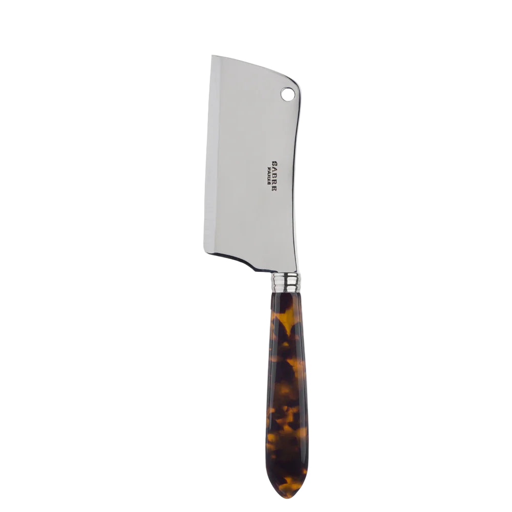 Faux Tortoise Cheese Cleaver