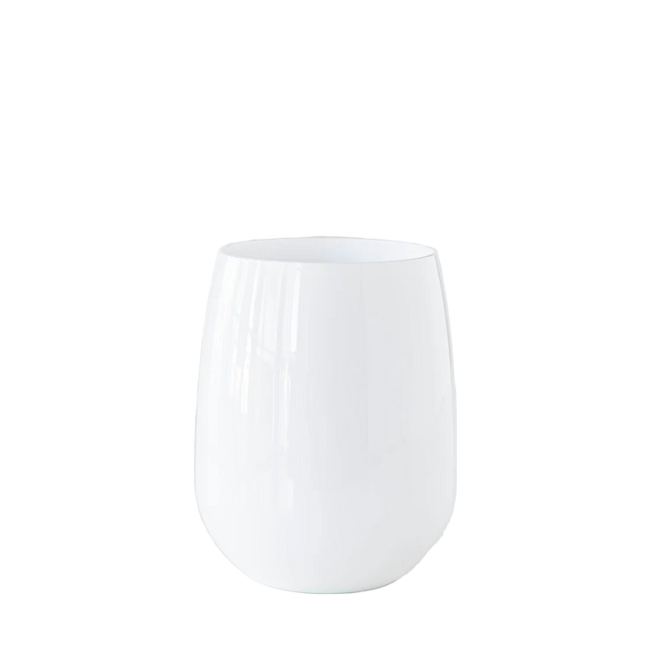 White Stemless Wine Tumbler