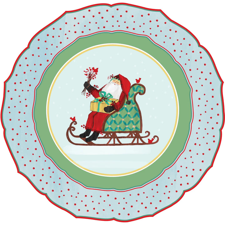 Old St. Nick Sleigh Paper Placemats