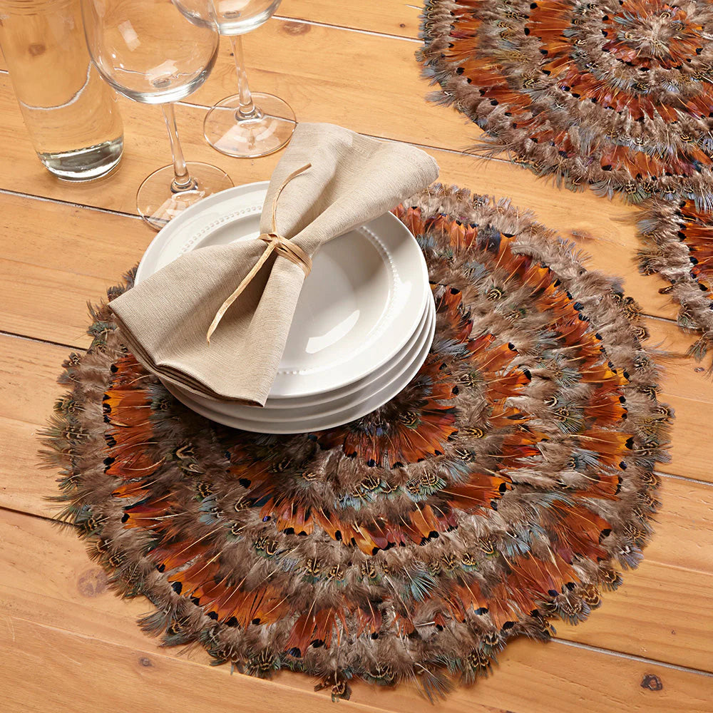 Pheasant Park Placemats Set of Four