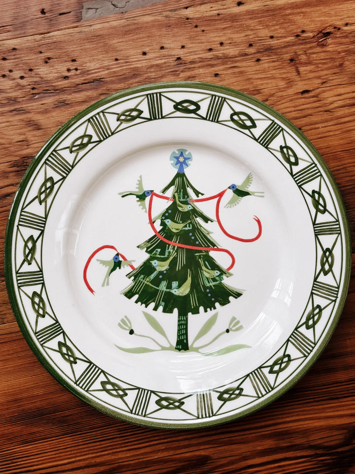 Songbird Tannenbaum Dinner Plate - Filigree