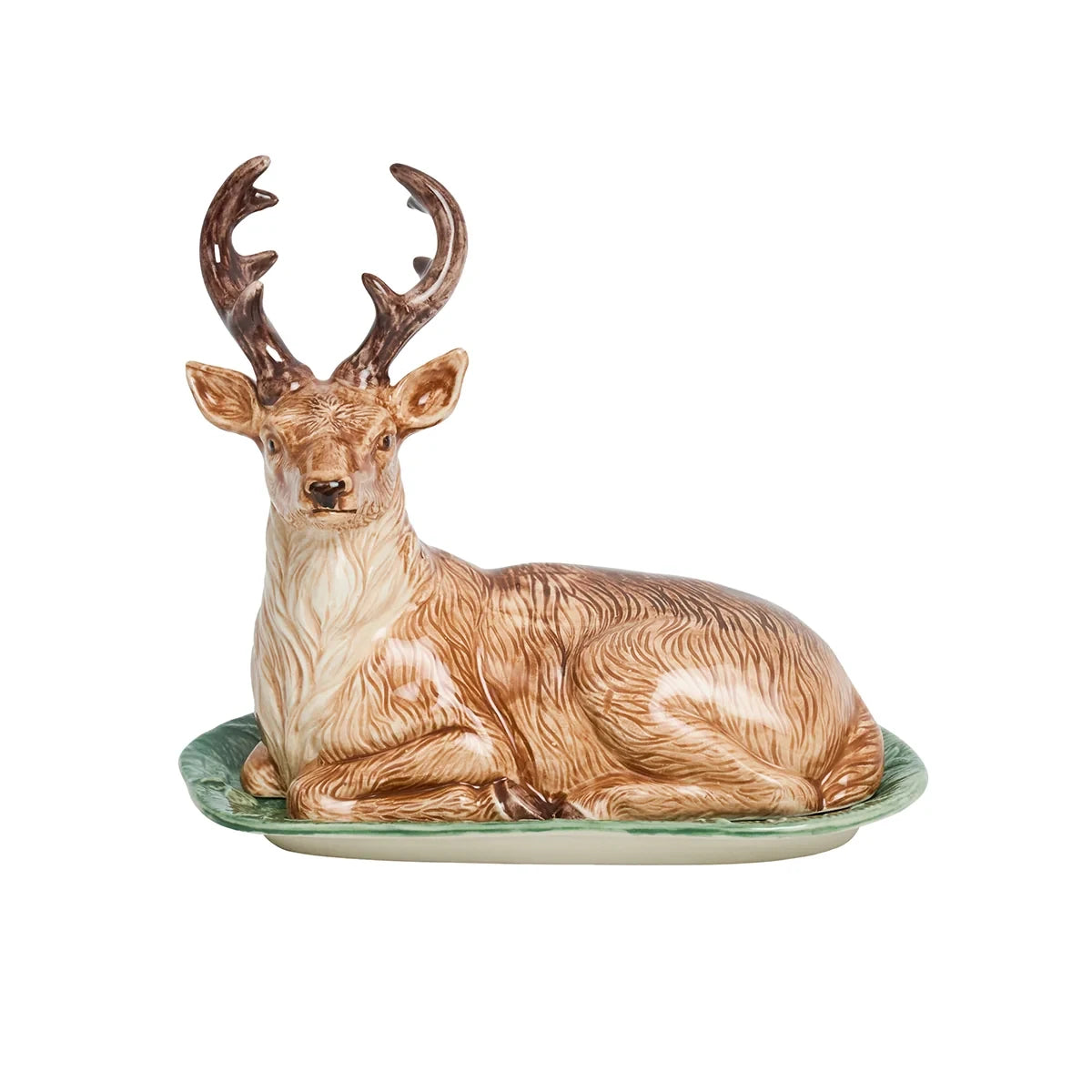 Stag Butter Dish