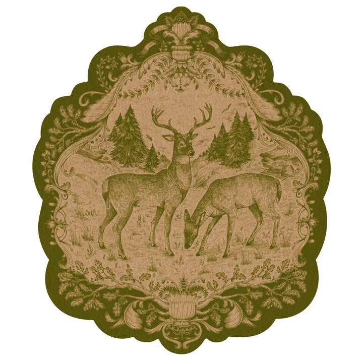 Moss Fable Paper Placemats