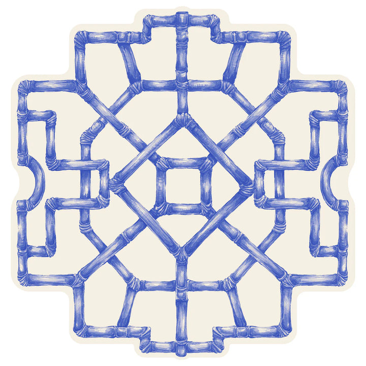 Blue Bamboo Paper Placemats