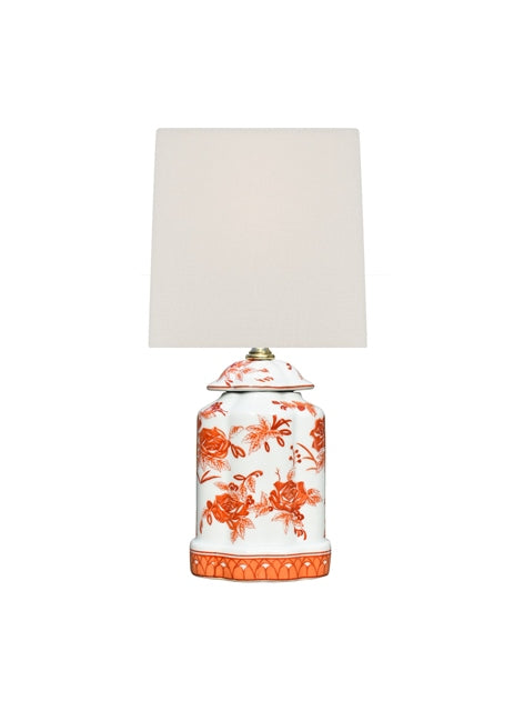 Orange and White Lamp