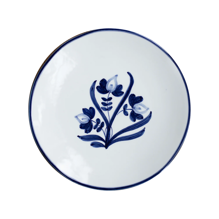 Blue Lisbon Salad Plate