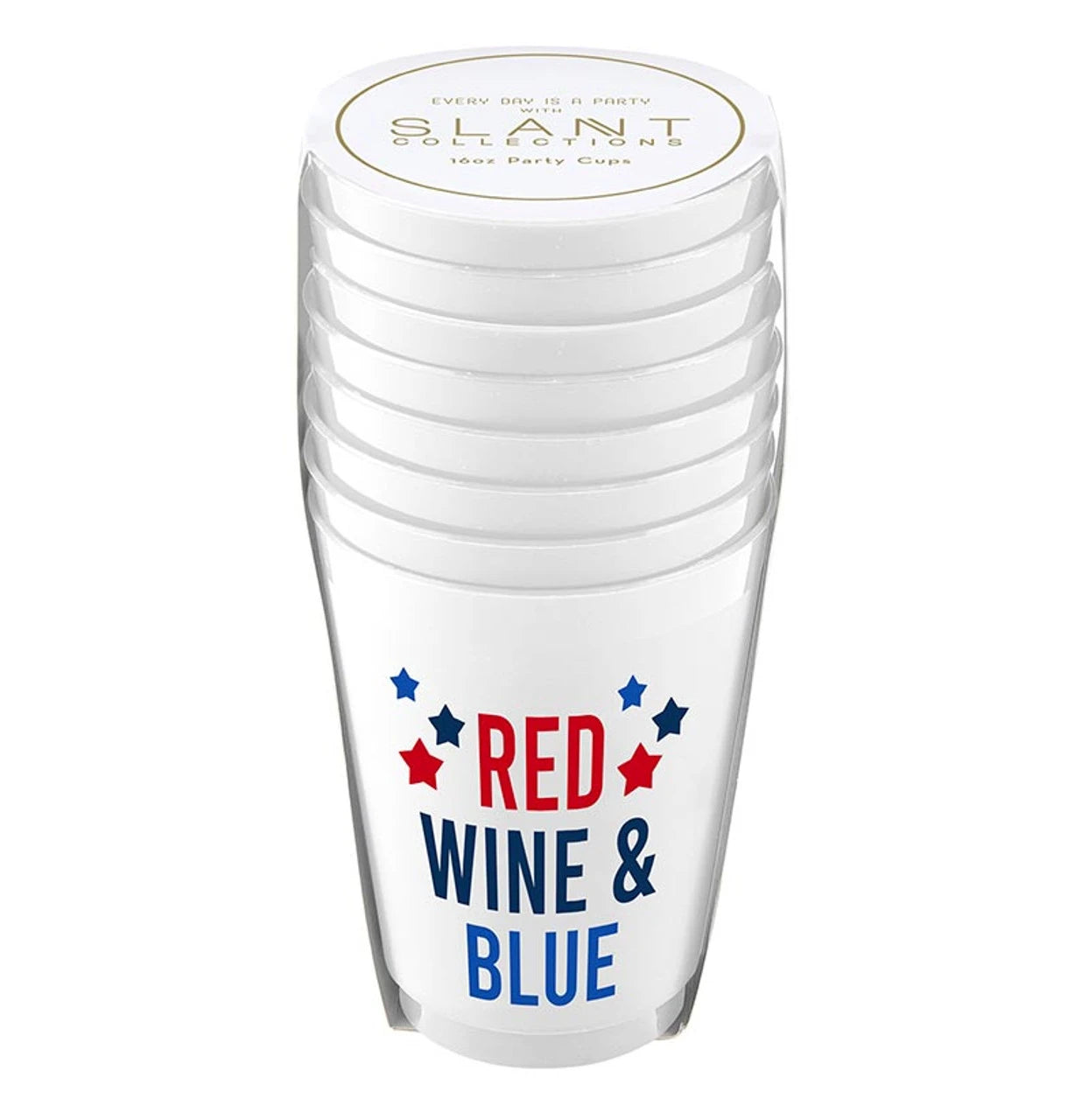 Red, Wine & Blue Cups
