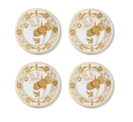 Four Aurum Coasters