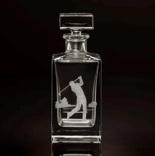 Golf Square Decanter