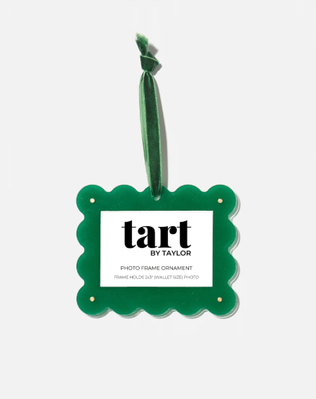 Green Acrylic Frame Ornament