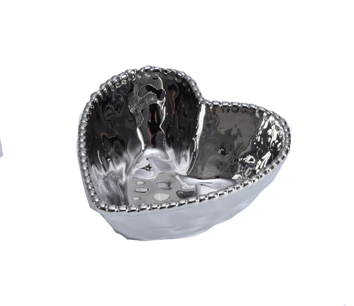 Silver Heart Bowl