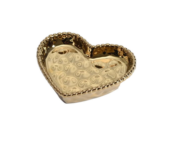 Mini Gold Heart Dish