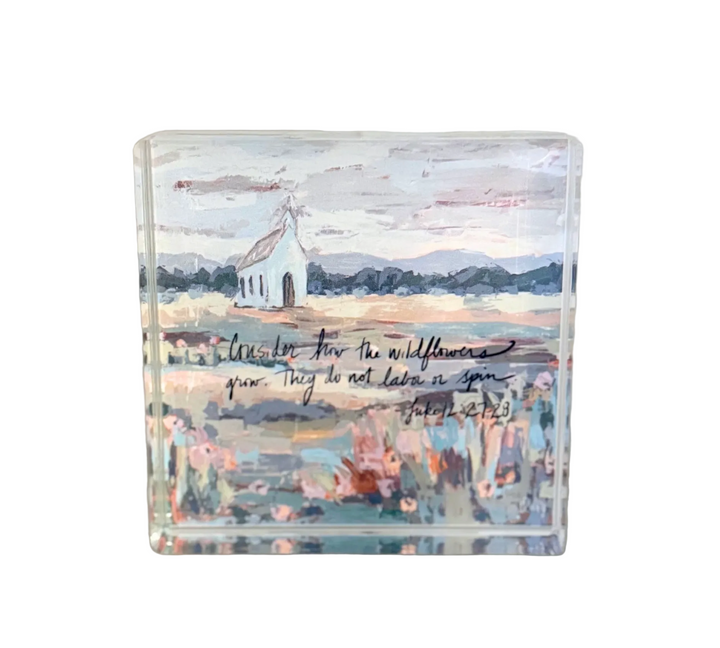 Luke 12:27-28 Scripture Block