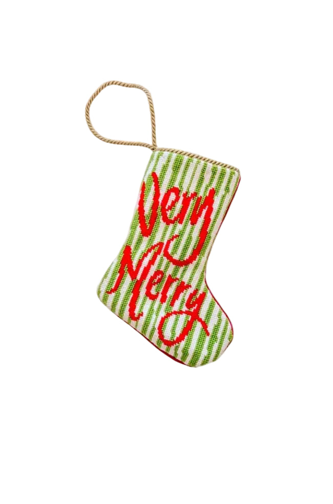 Very Merry Bauble Stocking